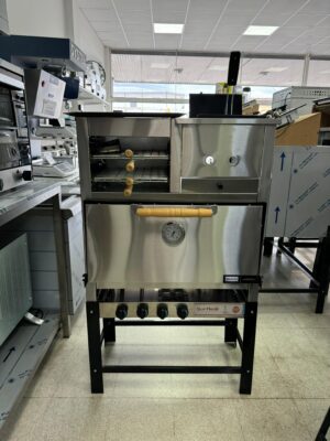 Horno 8 pizzas con Carlitero, Plancha y Freidora SOL REAL