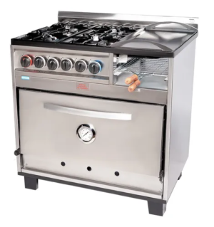 Cocina con plancha, Carlitero y Gratinador