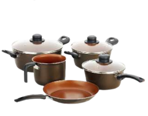 SET 5 PIEZAS TERRACOTA