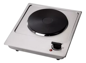 anafe 1 hornalla acero p/empotrar